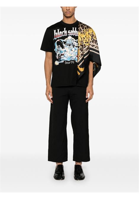 Black straight trousers Junya Watanabe - men JUNYA WATANABE | WOP0341